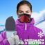 WTACTFUL Schlauchschal Herren Halbe Sturmhaube Motorrad Halstuch Herren Halswärmer Ski Mask Skimaske Halsschlauc Neck Gaiter Motorrad Gesichtsmaske für Winter Laufen Skifahren Snowboarden Rot