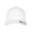 Flexfit Cap Organic Cotton Cap, White, S/M, 6277OC