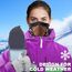 WTACTFUL Schlauchschal Herren Halbe Sturmhaube Motorrad Halstuch Herren Halswärmer Ski Mask Skimaske Halsschlauc Neck Gaiter Motorrad Gesichtsmaske für Winter Laufen Skifahren Snowboarden Orange