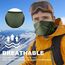 WTACTFUL Schlauchschal Herren Halbe Sturmhaube Motorrad Halstuch Herren Halswärmer Ski Mask Skimaske Halsschlauc Neck Gaiter Motorrad Gesichtsmaske für Winter Laufen Skifahren Snowboarden Alle Grün