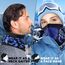 WTACTFUL Schlauchschal Herren Halbe Sturmhaube Motorrad Halstuch Herren Halswärmer Ski Mask Skimaske Halsschlauc Neck Gaiter Motorrad Gesichtsmaske für Winter Laufen Skifahren Snowboarden Blau