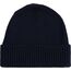 Tommy Hilfiger Herren Strickmütze Flag Cotton Beanie mit Kaschmir, Blau (Space Blue), Einheitsgröße