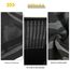 WTACTFUL 2 Stück Schlauchschal Herren Halbe Sturmhaube Motorrad Halstuch Herren Halswärmer Ski Mask Skimaske Halsschlauc Neck Gaiter Motorrad für Winter Laufen Skifahren Snowboarden Schwarz
