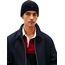 Tommy Hilfiger Herren Strickmütze Flag Cotton Beanie mit Kaschmir, Blau (Space Blue), Einheitsgröße