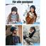 Kiiwah 2 Stück Beanie Mütze für Herren und Damen Streifen Slouch Unisex Stricken Beanie für den Frühling, Herbst und Winter