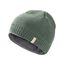 VAUDE Mütze Edo Beanie III in Grün – Warme & atmungsaktive Wintermütze - Unisex Beanie-Mütze in Rippstrick-Optik - Thermomütze ausgekleidet mit weichem Fleece - Made in Germany