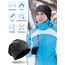 Kiiwah 2 Stück Beanie Mütze für Herren und Damen Streifen Slouch Unisex Stricken Beanie für den Frühling, Herbst und Winter
