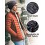 Kiiwah 2 Stück Beanie Mütze für Herren und Damen Streifen Slouch Unisex Stricken Beanie für den Frühling, Herbst und Winter (Schwarz Braun)