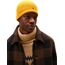 Tommy Hilfiger Herren Strickmütze Flag Cotton Beanie mit Kaschmir, Gelb (Countryside Yellow), Einheitsgröße
