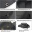 Favuit Sonnenhut, Boonie Hut Herren Damen Buschhut Breite Krempe Outdoor Hat UV Schutz Sonnenschutz Faltbar Wanderhut Fischerhut Gartenhut Anglerhut Buschhüte