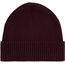 Tommy Hilfiger Herren Strickmütze Flag Cotton Beanie mit Kaschmir, Braun (Deep Burgundy Melange), Einheitsgröße