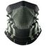 WTACTFUL Schlauchschal Herren Halbe Sturmhaube Motorrad Halstuch Herren Halswärmer Ski Mask Skimaske Halsschlauc Neck Gaiter Motorrad Gesichtsmaske für Winter Laufen Skifahren Snowboarden Grün