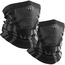 WTACTFUL 2 Stück Schlauchschal Herren Halbe Sturmhaube Motorrad Halstuch Herren Halswärmer Ski Mask Skimaske Halsschlauc Neck Gaiter Motorrad für Winter Laufen Skifahren Snowboarden Schwarz #2