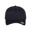 Flexfit Unisex Cap Wooly Combed, Unisex Baseballkappe, Youth, Dark Navy