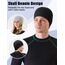 MELLIEX 2 Stück Fahrradmütze Unter Helm Baumwolle Laufmütze Multifunktionale Wintermütze Skull Cap Helmfutter für Herren Damen