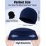 MELLIEX 2 Stück Fahrradmütze Unter Helm Baumwolle Laufmütze Multifunktionale Wintermütze Skull Cap Helmfutter für Herren Damen