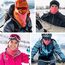 HEGCOIIE 4 Stück Winter Loop Schal für Herren & Damen,Weichem Fleece Schlauchschal Winddicht Halstuch Halswärmer für Outdoor Skifahren motorrad Radfahren.…