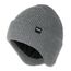 Wmcaps Wintermütze, Mütze mit Warmem Fleecefutter und Ohrklappen für Herren Damen, Warme Thermische Strickmütze für Den Außenbereich Komfortabel Weich Stretchy Geschenk für Männer Frauen, Grau