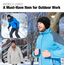 Wmcaps Wintermütze, Mütze mit Warmem Fleecefutter und Ohrklappen für Herren Damen, Warme Thermische Strickmütze für Den Außenbereich Komfortabel Weich Stretchy Geschenk für Männer, Ashleigh Blau