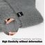 Wmcaps Wintermütze, Mütze mit Warmem Fleecefutter und Ohrklappen für Herren Damen, Warme Thermische Strickmütze für Den Außenbereich Komfortabel Weich Stretchy Geschenk für Männer Frauen, Tie-Dye Grau