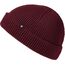 Enter the Complex® Fisherman Beanie, 100% Merino Wolle, Docker Mütze, Fischermütze, Seemannsmütze, Ribbstrick, Damen und Herren, Bordeaux