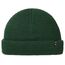 Enter the Complex® Fisherman Beanie, 100% Merino Wolle, Trawler Mütze, Fischermütze, Troyer, Ribbstrick, Damen und Herren, Grün