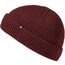 Enter the Complex® Fisherman Beanie, 100% Merino Wolle, Docker Mütze, Fischermütze, Seemannsmütze, Ribbstrick, Damen und Herren, Maroon
