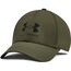 Under Armour Men's Iso-Chill ArmourVent Fitted Cap, Marine Od Green (390)/Baroque Green, Medium/Large