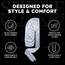 Shyne Silky Durag – Silber | Perfekt für Waves, Zöpfe und Locken | Premium Silk Du Rags für Männer und Frauen | Langer Schwanz | Ultraweicher und knitterfreier Satin | Black Owned Business