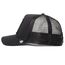 Goorin Bros. The Farm A-Frame Trucker-Kappe, King of The Jungle Schwarz, Einheitsgröße