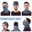 HEGCOIIE Winter Loop Schal Herren & Damen，Fleece Schlauchschal Halswärmer Halstuch Winddicht Ski Maske Warmer für Outdoor Skifahren Motorrad Laufen Radfahren