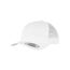 Flexfit Unisex Retro Trucker Cap, Klassische Trucker Cap mit Mesh-Rückseite, Kids, White