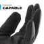 Mechanix Wear Original® Covert Handschuhe (Large, Vollständig schwarz) & ColdWork Original WinterHandschuhe (groß, schwarz/grau), Grau/Schwarz