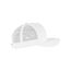 Flexfit Unisex Retro Trucker Cap, Klassische Trucker Cap mit Mesh-Rückseite, Kids, White