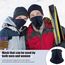 HEGCOIIE Winter Loop Schal Herren & Damen，Fleece Schlauchschal Halswärmer Halstuch Winddicht Ski Maske Warmer für Outdoor Skifahren Motorrad Laufen Radfahren