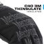 Mechanix Wear Original® Covert Handschuhe (Large, Vollständig schwarz) & ColdWork Original WinterHandschuhe (groß, schwarz/grau), Grau/Schwarz