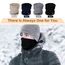 MSDC Schal Herren Winter 3 Stück, Halswärmer Schlauchschal Damen Thermal Dick Warm mit Fleece Gefüttert Kaltes Wetter, Loop Halsschlauch Halstuch Herren Ski-Gesichtsmaskenabdeckung（Schwarz*3 ）