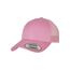 Flexfit Unisex Retro Trucker Cap, Klassische Trucker Cap mit Mesh-Rückseite, one Size, pink