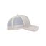 Flexfit Unisex Retro Trucker Cap, Klassische Trucker Cap mit Mesh-Rückseite, one Size, Silver
