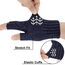 ARFNKIM Thermisch Fingerlose Handschuhe - Damen und Herren Strick Weich Flauschig Touchscreen Winterhandschuhe für Skifahren Radfahren Arbeit (Dunkelblau)