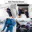 ARFNKIM Thermisch Fingerlose Handschuhe - Damen und Herren Strick Weich Flauschig Touchscreen Winterhandschuhe für Skifahren Radfahren Arbeit (Dunkelblau)