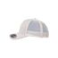 Flexfit Unisex Retro Trucker Cap, Klassische Trucker Cap mit Mesh-Rückseite, one Size, Silver