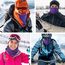 HEGCOIIE Winter Loop Schal Herren & Damen，Fleece Schlauchschal Halswärmer Halstuch Winddicht Ski Maske Warmer für Outdoor Skifahren Motorrad Laufen Radfahren