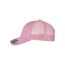 Flexfit Unisex Retro Trucker Cap, Klassische Trucker Cap mit Mesh-Rückseite, one Size, pink