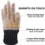 lifwimner Handschuhe Herren Winter, Warme Winterhandschuhe Damen Fleece Strickhandschuhe Touchscreen Thermo für Outdoor Sport Laufen Radfahren Freizeit Ski Reithandschuhe(Schwarz)
