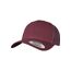 Flexfit Unisex Retro Trucker Cap, Klassische Trucker Cap mit Mesh-Rückseite, one Size, Maroon