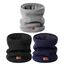 MSDC Schal Herren Winter 3 Stück, Halswärmer Schlauchschal Damen Thermal Dick Warm mit Fleece Gefüttert Kaltes Wetter, Loop Halsschlauch Halstuch Ski-Gesichtsmaskenabdeckung（Schwarz,Marine,Grau）