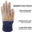 lifwimner Handschuhe Herren Winter, Warme Winterhandschuhe Damen Fleece Strickhandschuhe Touchscreen Thermo für Outdoor Sport Laufen Radfahren Freizeit Ski Reithandschuhe(Marine)