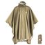 ANYOO Leichter Wasserdichter Regenponcho Wiederverwendbar Atmungsaktiver Regenschutz, Unisex Ripstop Regenmantel mit Kapuze Faltbare für im Freien Camping Wandern Angeln, Khaki, Einheitsgröße
