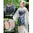 Henrycares 6 Stück Einweg Regenponcho Damen Herren, Durchsichtig Regencape Regenschutz mit Tunnelzug Kapuze und Elastische Manschette,Wasserdicht